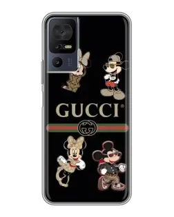 Чехол для ZTE Nubia RedMagic 11 Pro Plus с картинкой «Gucci — герои Disney и монограмма» Чехол для ZTE Nubia RedMagic 11 Pro Plus с картинкой «Gucci — герои Disney и монограмма»