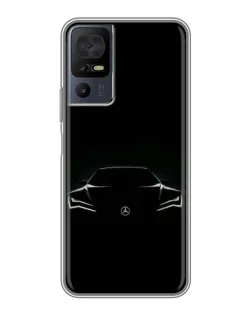 Чехол для ZTE Nubia RedMagic 11 Pro Plus с картинкой «Mercedes — силуэт авто»