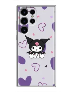Чехол для ZTE nubia RedMagic 11 Pro с картинкой «Kuromi и лавандовые сердца»
