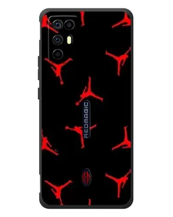 Чехол для ZTE Nubia RedMagic 6R с картинкой «Jordan Red Pattern» Чехол для ZTE Nubia RedMagic 6R с картинкой «Jordan Red Pattern»