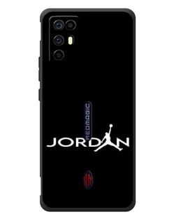 Чехол для ZTE Nubia RedMagic 6R с картинкой «Jordan White Logo» Чехол для ZTE Nubia RedMagic 6R с картинкой «Jordan White Logo»