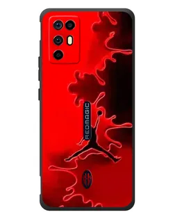Чехол для ZTE Nubia RedMagic 6R с картинкой «Jordan Red Smoke» Чехол для ZTE Nubia RedMagic 6R с картинкой «Jordan Red Smoke»
