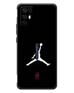 Чехол для ZTE Nubia RedMagic 6R с картинкой «Jordan Silhouette» Чехол для ZTE Nubia RedMagic 6R с картинкой «Jordan Silhouette»