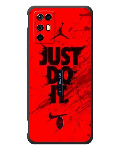 Чехол для ZTE Nubia RedMagic 6R с картинкой «Nike Just Do It»