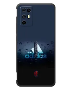 Чехол для ZTE Nubia RedMagic 6R с картинкой «Adidas Water Drops» Чехол для ZTE Nubia RedMagic 6R с картинкой «Adidas Water Drops»