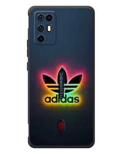 Чехол для ZTE Nubia RedMagic 6R с картинкой «Неоновый Adidas» Чехол для ZTE Nubia RedMagic 6R с картинкой «Неоновый Adidas»