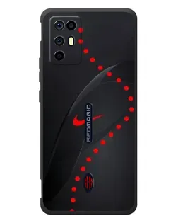 Чехол для ZTE Nubia RedMagic 6R с картинкой «Абстрактный дизайн Nike» Чехол для ZTE Nubia RedMagic 6R с картинкой «Абстрактный дизайн Nike»