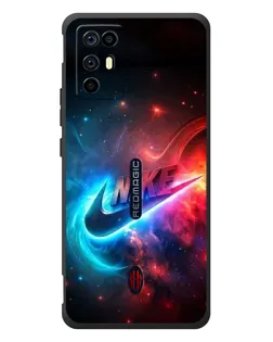 Чехол для ZTE Nubia RedMagic 6R с картинкой «Огненный логотип Nike» Чехол для ZTE Nubia RedMagic 6R с картинкой «Огненный логотип Nike»