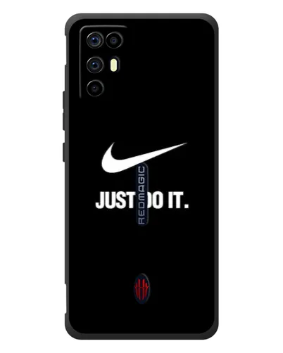 Чехол для ZTE Nubia RedMagic 6R с картинкой «Классический принт Nike»