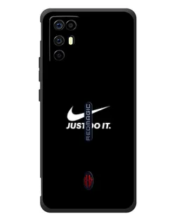 Чехол для ZTE Nubia RedMagic 6R с картинкой «Минимализм от Nike» Чехол для ZTE Nubia RedMagic 6R с картинкой «Минимализм от Nike»
