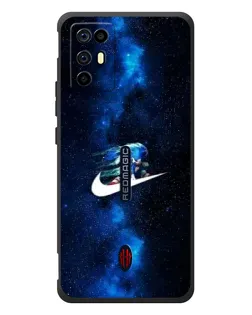 Чехол для ZTE Nubia RedMagic 6R с картинкой «Звездный путь Nike» Чехол для ZTE Nubia RedMagic 6R с картинкой «Звездный путь Nike»