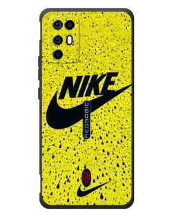 Чехол для ZTE Nubia RedMagic 6R с картинкой «Желтый текстурный Nike» Чехол для ZTE Nubia RedMagic 6R с картинкой «Желтый текстурный Nike»