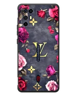 Чехол для ZTE Nubia RedMagic 6R с картинкой «Цветочный Louis Vuitton» Чехол для ZTE Nubia RedMagic 6R с картинкой «Цветочный Louis Vuitton»