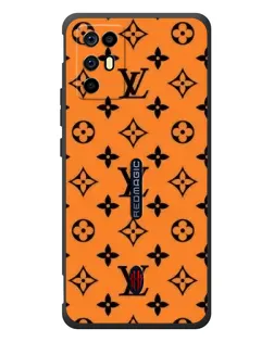 Чехол для ZTE Nubia RedMagic 6R с картинкой «Оранжевый стиль LV»