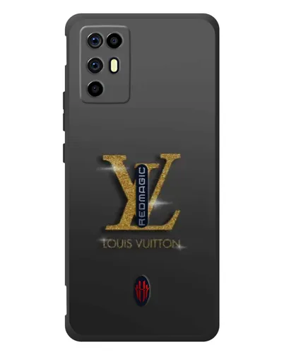 Чехол для ZTE Nubia RedMagic 6R с картинкой «Градиент Louis Vuitton»