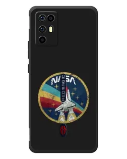 Чехол для ZTE Nubia RedMagic 6R с картинкой «NASA — эмблема миссии» Чехол для ZTE Nubia RedMagic 6R с картинкой «NASA — эмблема миссии»
