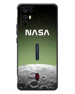 Чехол для ZTE Nubia RedMagic 6R с картинкой «NASA — лунный градиент» Чехол для ZTE Nubia RedMagic 6R с картинкой «NASA — лунный градиент»