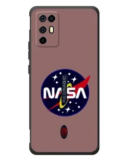 Чехол для ZTE Nubia RedMagic 6R с картинкой «NASA — ретро космос» Чехол для ZTE Nubia RedMagic 6R с картинкой «NASA — ретро космос»