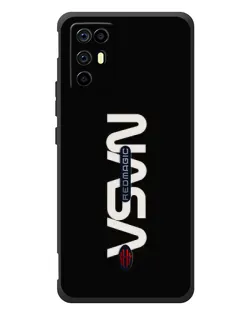 Чехол для ZTE Nubia RedMagic 6R с картинкой «NASA — вертикальный логотип» Чехол для ZTE Nubia RedMagic 6R с картинкой «NASA — вертикальный логотип»