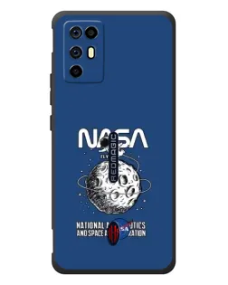 Чехол для ZTE Nubia RedMagic 6R с картинкой «NASA — лунная миссия» Чехол для ZTE Nubia RedMagic 6R с картинкой «NASA — лунная миссия»