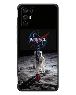 Чехол для ZTE Nubia RedMagic 6R с картинкой «Астронавт на Луне» Чехол для ZTE Nubia RedMagic 6R с картинкой «Астронавт на Луне»