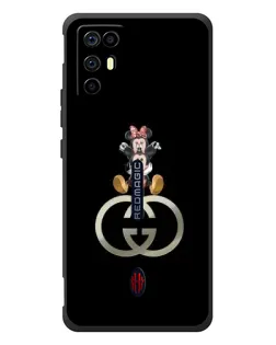 Чохол для ZTE Nubia RedMagic 6R з картинкою «Мінні Маус на лого» Чохол для ZTE Nubia RedMagic 6R з картинкою «Мінні Маус на лого»