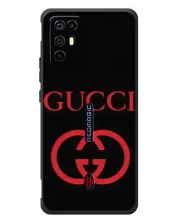 Чохол для ZTE Nubia RedMagic 6R з картинкою «Gucci — червоний логотип» Чохол для ZTE Nubia RedMagic 6R з картинкою «Gucci — червоний логотип»