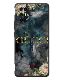 Чохол для ZTE Nubia RedMagic 6R з картинкою «Абстрактні квіти Gucci» Чохол для ZTE Nubia RedMagic 6R з картинкою «Абстрактні квіти Gucci»
