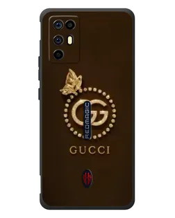 Чохол для ZTE Nubia RedMagic 6R з картинкою «Gucci — золотий метелик» Чохол для ZTE Nubia RedMagic 6R з картинкою «Gucci — золотий метелик»