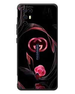 Чохол для ZTE Nubia RedMagic 6R з картинкою «Gucci — неонова троянда» Чохол для ZTE Nubia RedMagic 6R з картинкою «Gucci — неонова троянда»