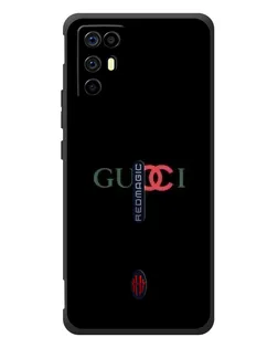 Чохол для ZTE Nubia RedMagic 6R з картинкою «Gucci — червоний градієнт» Чохол для ZTE Nubia RedMagic 6R з картинкою «Gucci — червоний градієнт»