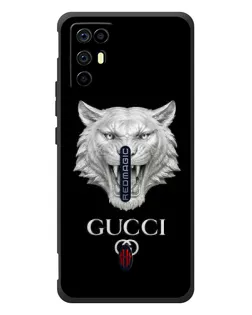 Чохол для ZTE Nubia RedMagic 6R з картинкою «Gucci — срібний лев» Чохол для ZTE Nubia RedMagic 6R з картинкою «Gucci — срібний лев»