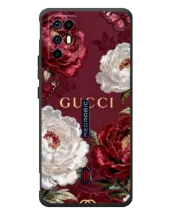 Чохол для ZTE Nubia RedMagic 6R з картинкою «Gucci — бордові троянди» Чохол для ZTE Nubia RedMagic 6R з картинкою «Gucci — бордові троянди»