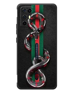 Чохол для ZTE Nubia RedMagic 6R з картинкою «Gucci — змія на смузі» Чохол для ZTE Nubia RedMagic 6R з картинкою «Gucci — змія на смузі»