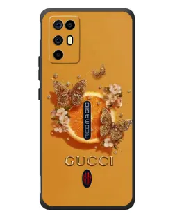 Чохол для ZTE Nubia RedMagic 6R з картинкою «Gucci — золоті метелики» Чохол для ZTE Nubia RedMagic 6R з картинкою «Gucci — золоті метелики»