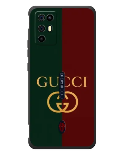 Чохол для ZTE Nubia RedMagic 6R з картинкою «Gucci — темно-зелений градієнт» Чохол для ZTE Nubia RedMagic 6R з картинкою «Gucci — темно-зелений градієнт»
