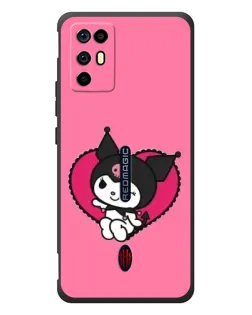 Чехол для ZTE Nubia RedMagic 6R с картинкой «Kuromi — любовь в сердце» Чехол для ZTE Nubia RedMagic 6R с картинкой «Kuromi — любовь в сердце»