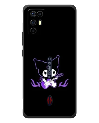 Чехол для ZTE Nubia RedMagic 6R с картинкой «Электрическая Kuromi»