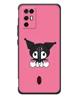 Чехол для ZTE Nubia RedMagic 6R с картинкой «Хмурая Kuromi» Чехол для ZTE Nubia RedMagic 6R с картинкой «Хмурая Kuromi»