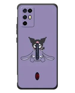 Чехол для ZTE Nubia RedMagic 6R с картинкой «Kuromi на лиловом фоне» Чехол для ZTE Nubia RedMagic 6R с картинкой «Kuromi на лиловом фоне»
