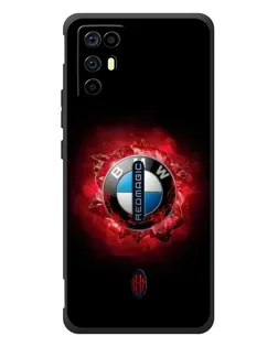 Чехол для ZTE Nubia RedMagic 6R с картинкой «Логотип BMW — вспышка» Чехол для ZTE Nubia RedMagic 6R с картинкой «Логотип BMW — вспышка»
