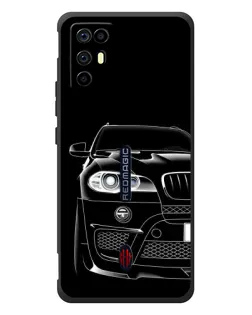 Чехол для ZTE Nubia RedMagic 6R с картинкой «Темный силуэт BMW» Чехол для ZTE Nubia RedMagic 6R с картинкой «Темный силуэт BMW»