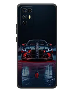 Чехол для ZTE Nubia RedMagic 6R с картинкой «BMW на мокрой дороге» Чехол для ZTE Nubia RedMagic 6R с картинкой «BMW на мокрой дороге»