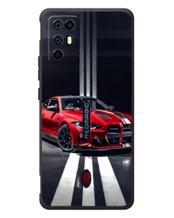 Чехол для ZTE Nubia RedMagic 6R с картинкой «Красная BMW на дороге» Чехол для ZTE Nubia RedMagic 6R с картинкой «Красная BMW на дороге»