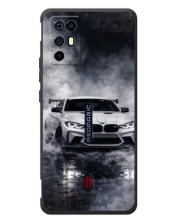 Чехол для ZTE Nubia RedMagic 6R с картинкой «BMW сквозь туман» Чехол для ZTE Nubia RedMagic 6R с картинкой «BMW сквозь туман»