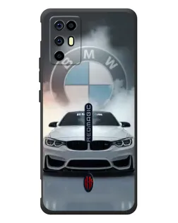 Чехол для ZTE Nubia RedMagic 6R с картинкой «BMW в белом дыму» Чехол для ZTE Nubia RedMagic 6R с картинкой «BMW в белом дыму»