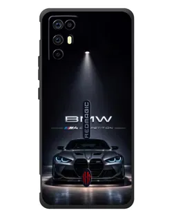 Чехол для ZTE Nubia RedMagic 6R с картинкой «BMW сквозь ночной город» Чехол для ZTE Nubia RedMagic 6R с картинкой «BMW сквозь ночной город»