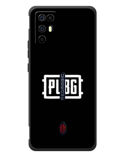 Чехол для ZTE Nubia RedMagic 6R с картинкой «Лого BMW — металлический блеск»