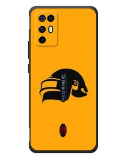 Чехол для ZTE Nubia RedMagic 6R с картинкой «PUBG — золотой шлем» Чехол для ZTE Nubia RedMagic 6R с картинкой «PUBG — золотой шлем»