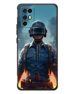 Чехол для ZTE Nubia RedMagic 6R с картинкой «PUBG — реалистичный герой» Чехол для ZTE Nubia RedMagic 6R с картинкой «PUBG — реалистичный герой»